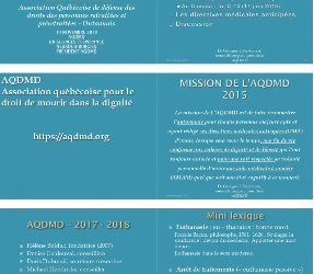 PowerPoint de la présentation de l’aide médicale à mourir par Dr Georges L’Espérance, président de AQDMD qui a eu lieu le 10 novembre 2018